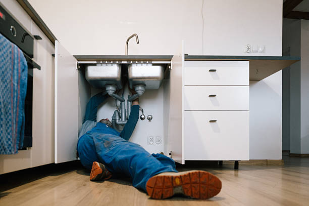 Professional Plumbing technician working in Monroe, UT